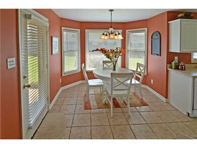 The ample casual dining/breakfast area of the kitc