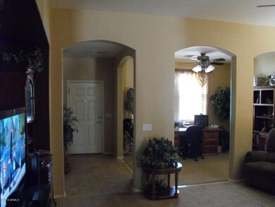 living room den area