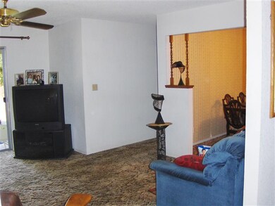 family room - dining room on right