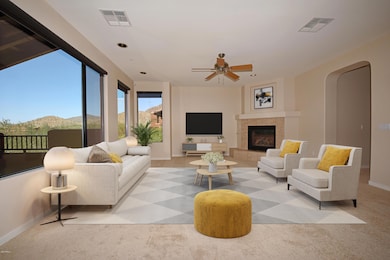 Great room w/virtual furniture