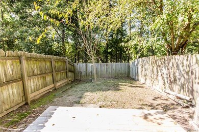 Private, fenced backyard and new deck