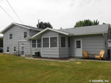 Exterior Back Architectural roof, cedar siding