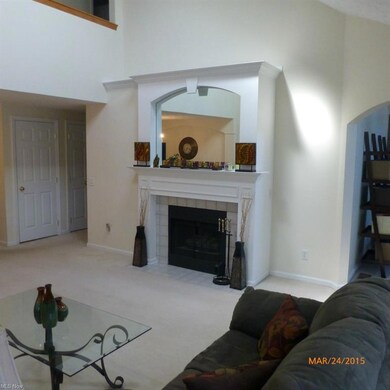 Gas fireplace in Great Room.