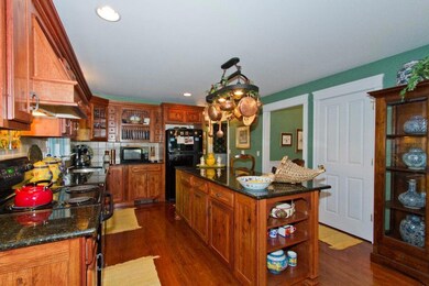Kitchen with a view, granite...