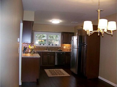 Kitchen. The window over the sink lends lots of na