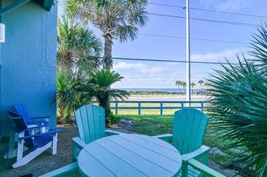 Gulf views from patio