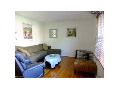 Lots of natural light flows through this living ro