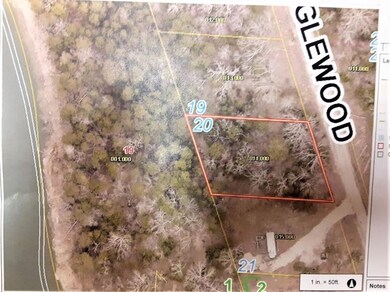 Aerial of lot