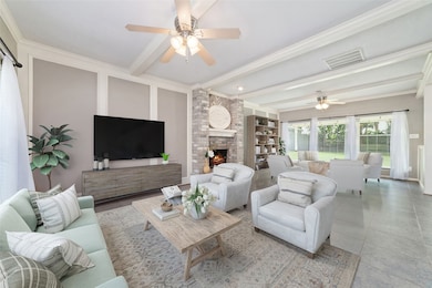 Virtually staged to show how you can have two spac