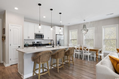 Kitchen featuring decorative backsplash, a kitchen