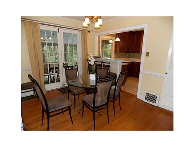 Dining Area. Beautiful dining room sets in front o