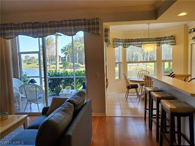 Living room, lanai and kitchen area and your beautiful views