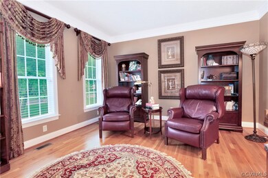 First floor study/office area.