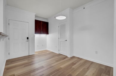 Eat in kitchen to front door