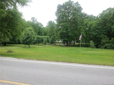 Road view during summer growth season.  Privacy pl