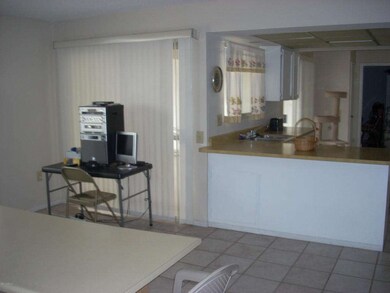 Family room with open kitchen