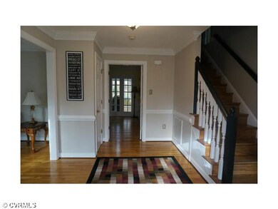 Foyer - Welcoming gracious foyer with HW floors, d
