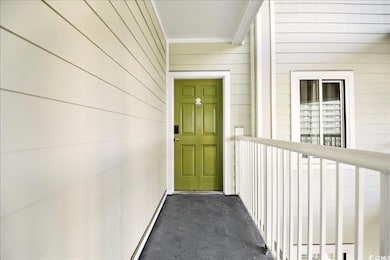 View of exterior entry
