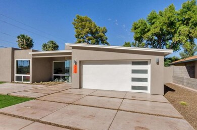 beautiful modern lines and 2-car garage