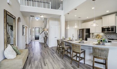 Kitchen with center island