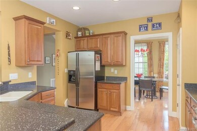 Centrally located kitchen