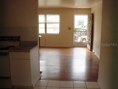 Unit 1 view into living room
