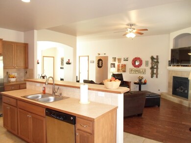 Kitchen and Living Room