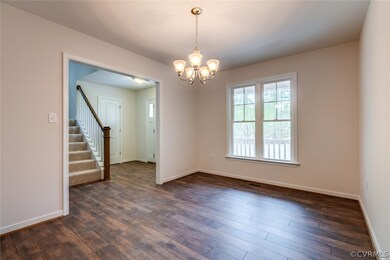 Formal Dining Room or Flex Space has Double Window