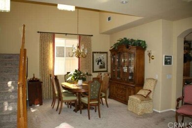 Entry view of formal dining area