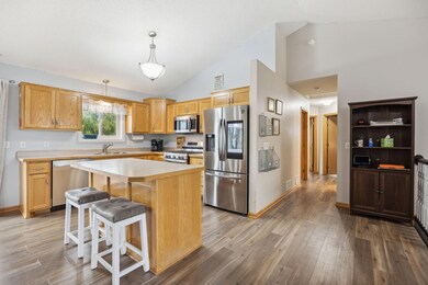 This open design kitchen features 2021 