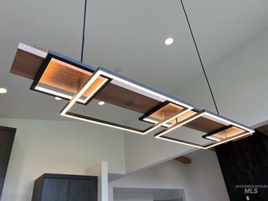 Detailed view of recessed lighting