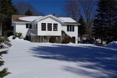Rear of the home.