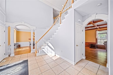 View to Dining Room and Great Room