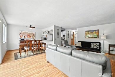 Main living space is open and spacious.