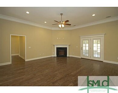 Living Room. Tall ceilings and recessed lighting i