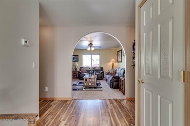 Entry to the living room.