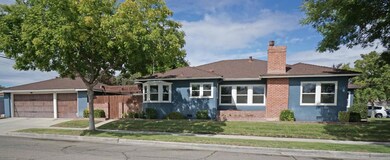 Corner lot with 3 car garage