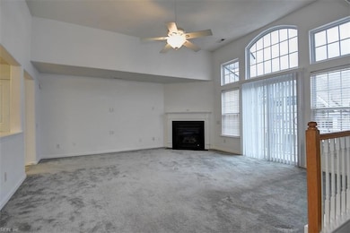 Spacious living room.