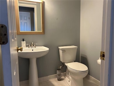 main level half bath