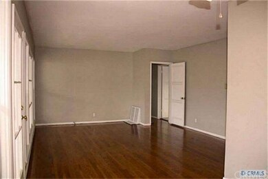 View from dining area into living room