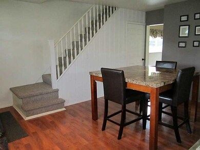 Dining Room. Turn the stairway wall into a gallery