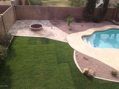 Backyard from upstairs
