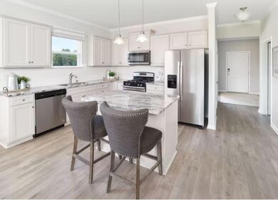 Morgan Kitchen with White Cabinets and G
