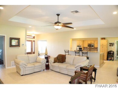 Living open to kitchen dining