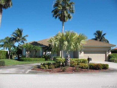 Front of home on cul-de-sac with circular drive an
