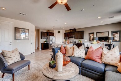 1975 Family Room and Kitchen **Picture is of Model