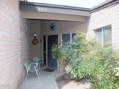Main entrance is private and quiet