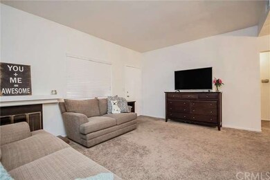 Living Room/ Family Room with Fireplace.