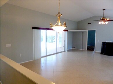 Wide-open Great Room with large diagonal ceramic t