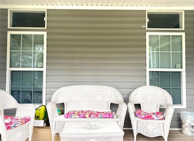 Rear Covered Porch